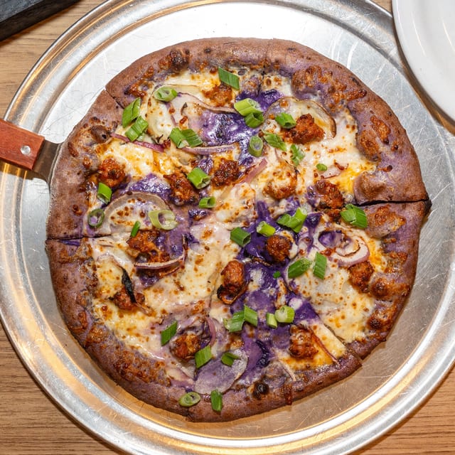 Ube Pizza.